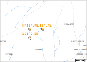 map of Waterval