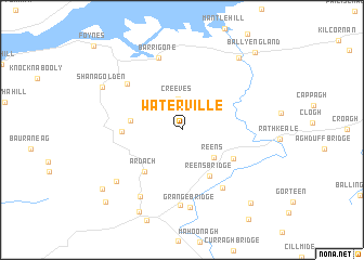 map of Waterville