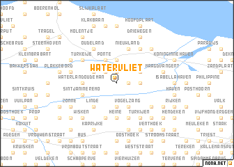 map of Watervliet