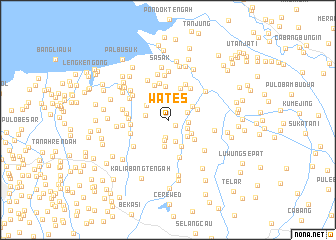 map of Wates