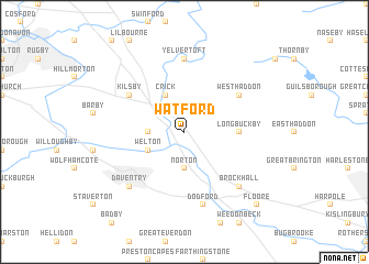 map of Watford