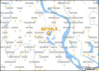 map of Wathala