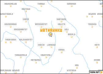 map of Wathawhku