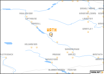 map of Wath