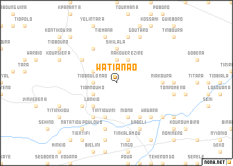 map of Watianao