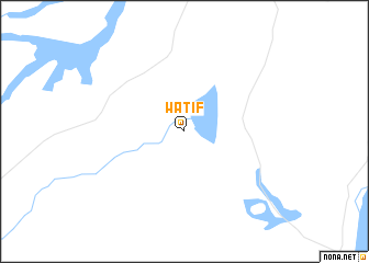 map of Wāţif