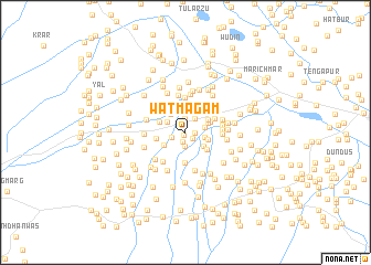 map of Wat Māgām