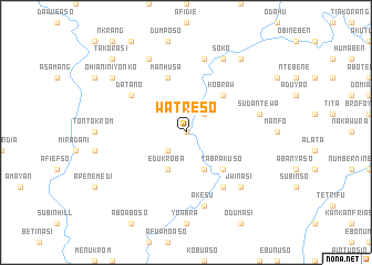 map of Watreso