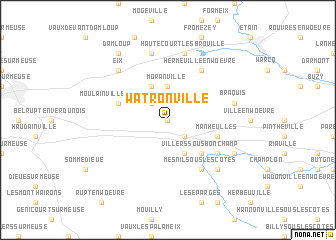 map of Watronville