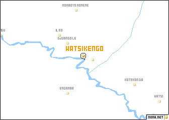 map of Watsi Kengo