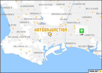 map of Watson Junction