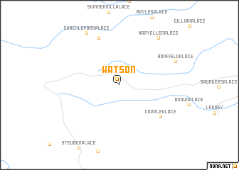 map of Watson