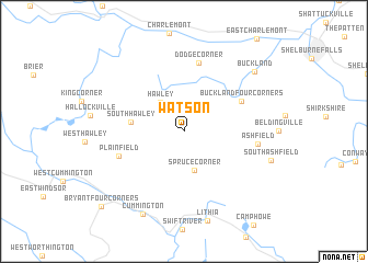 map of Watson