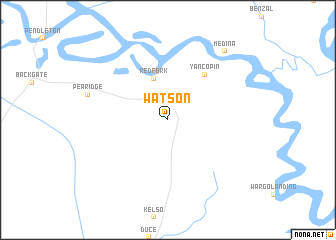 map of Watson