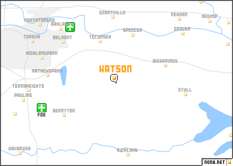 map of Watson