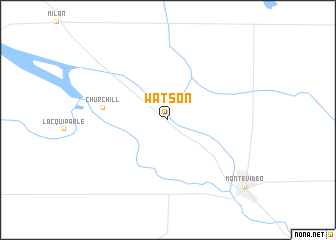 map of Watson