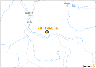 map of Wattagong