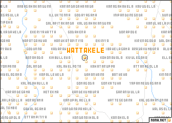 map of Wattakele