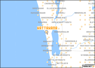 map of Wattawana