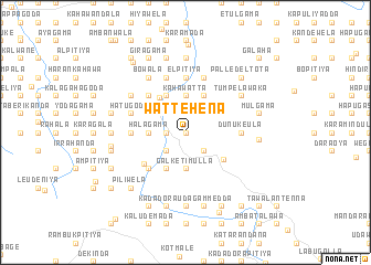 map of Wattehena