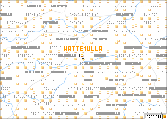 map of Wattemulla