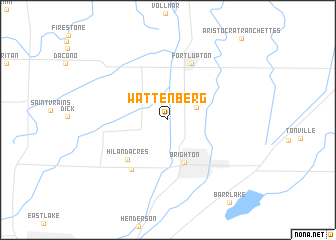 map of Wattenberg