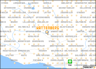 map of Wattenberg