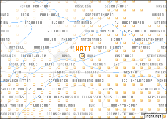 map of Watt