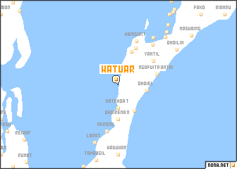 map of Watuar