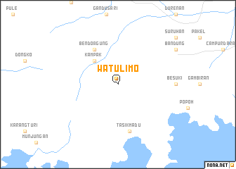 map of Watulimo