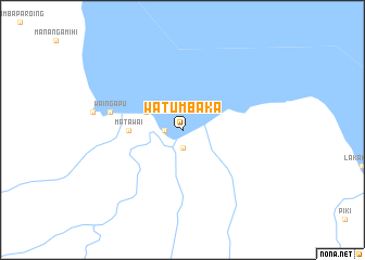 map of Watumbaka