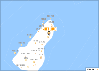 map of Watupo