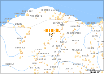 map of Waturau