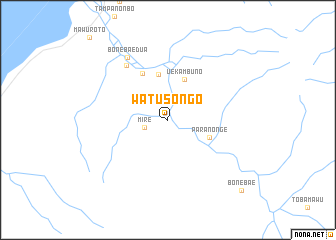 map of Watusongo