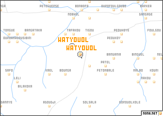 map of Watyouol