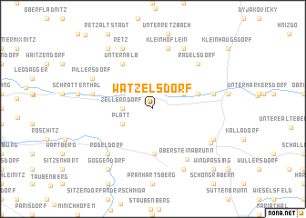 map of Watzelsdorf