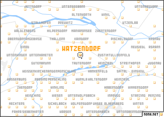 map of Watzendorf