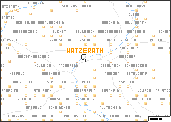 map of Watzerath