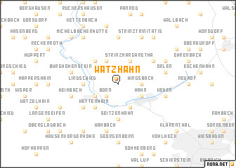 map of Watzhahn