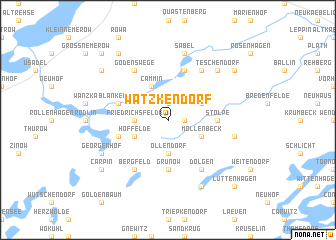 map of Watzkendorf