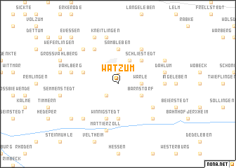 map of Watzum