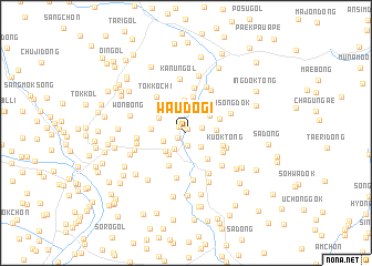 map of Waudŏgi