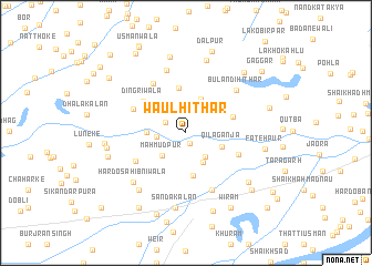 map of Waul Hithār