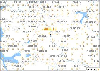 map of Waul-li