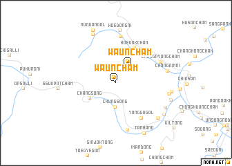 map of Waunch\