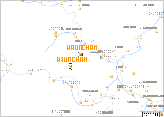 map of Waunch\
