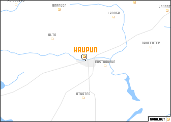 map of Waupun