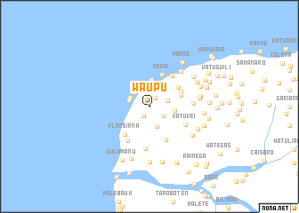 map of Waupu