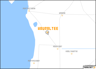 map of Wauraltee