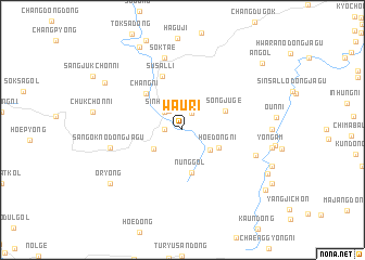 map of Wau-ri